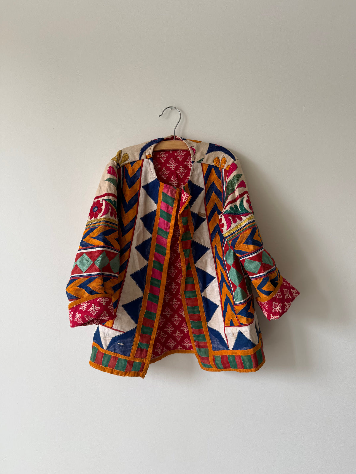 Vintage Kids Coat White Size 122 - 128