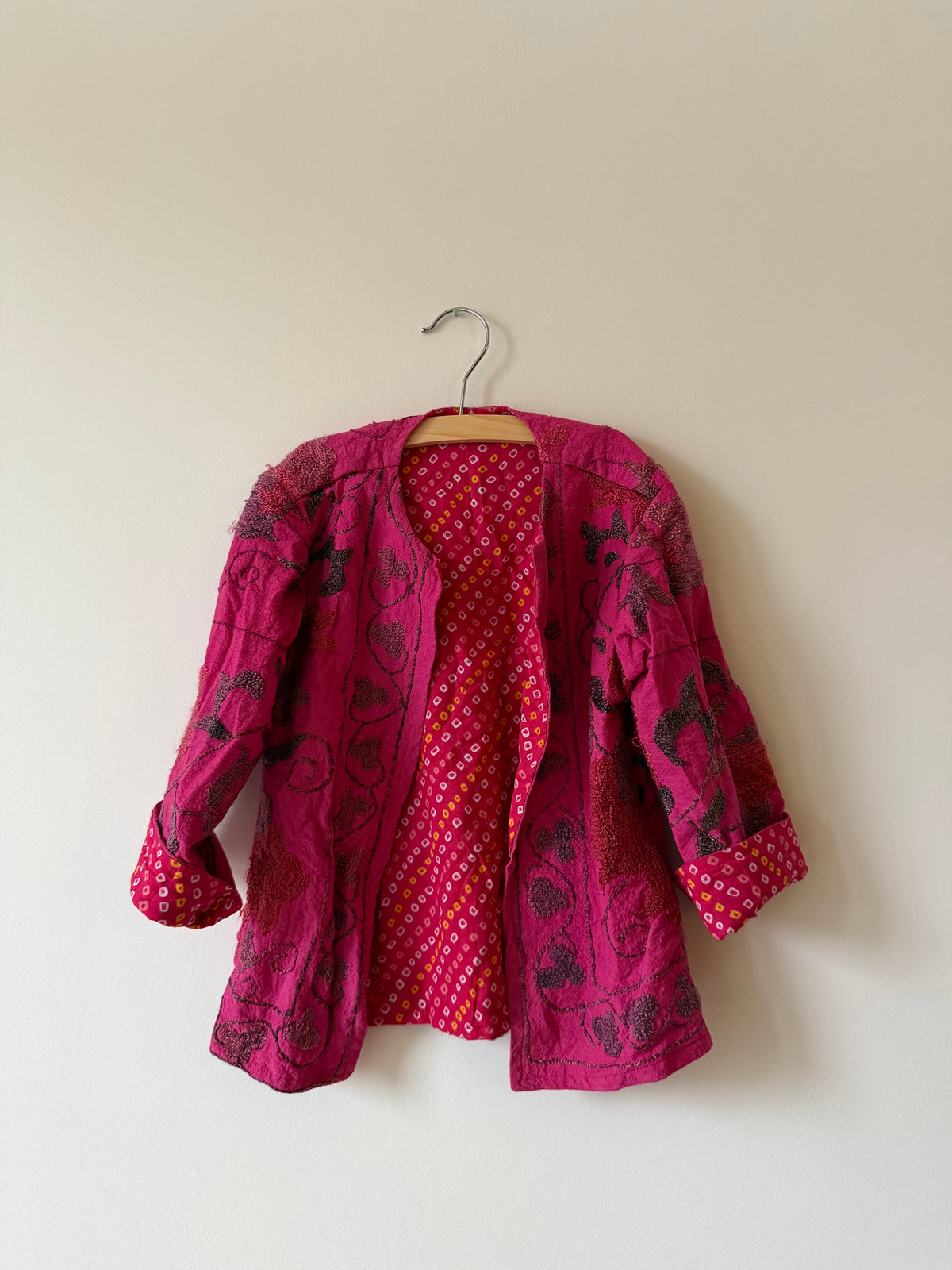 Vintage Kids Coat Pink Size 116 - 122