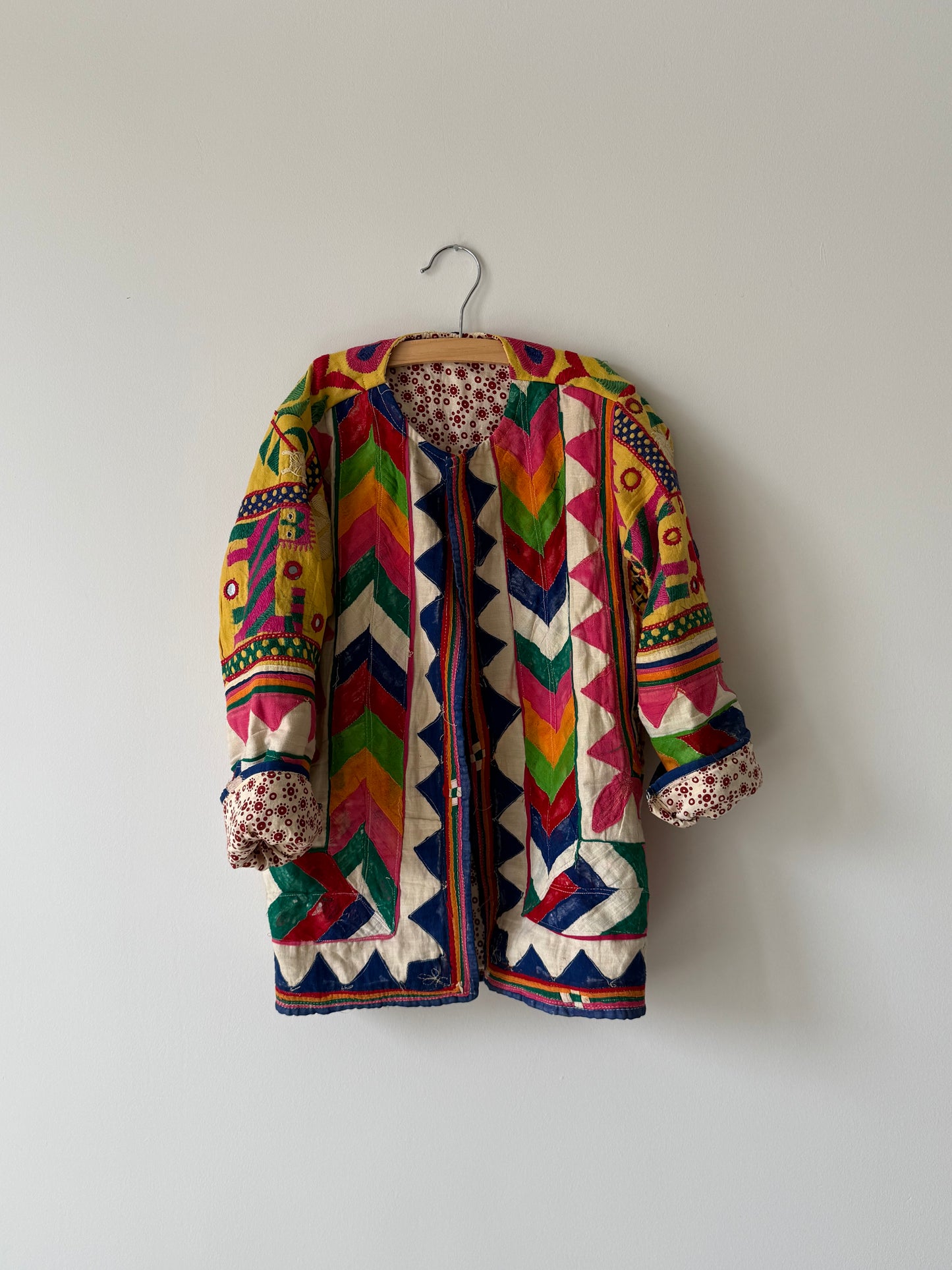 Vintage Kids Coat Yellow Size 122 - 128