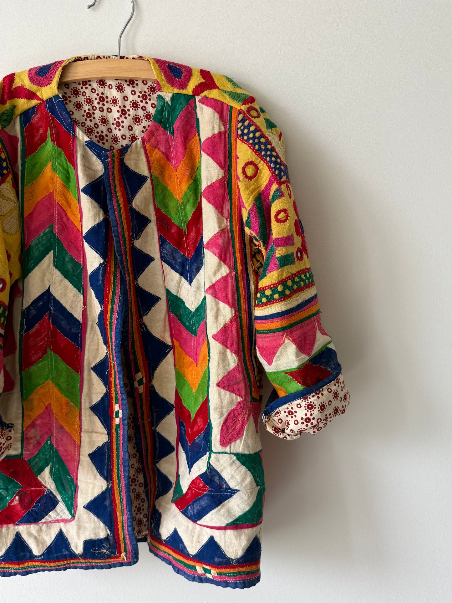 Vintage Kids Coat Yellow Size 122 - 128