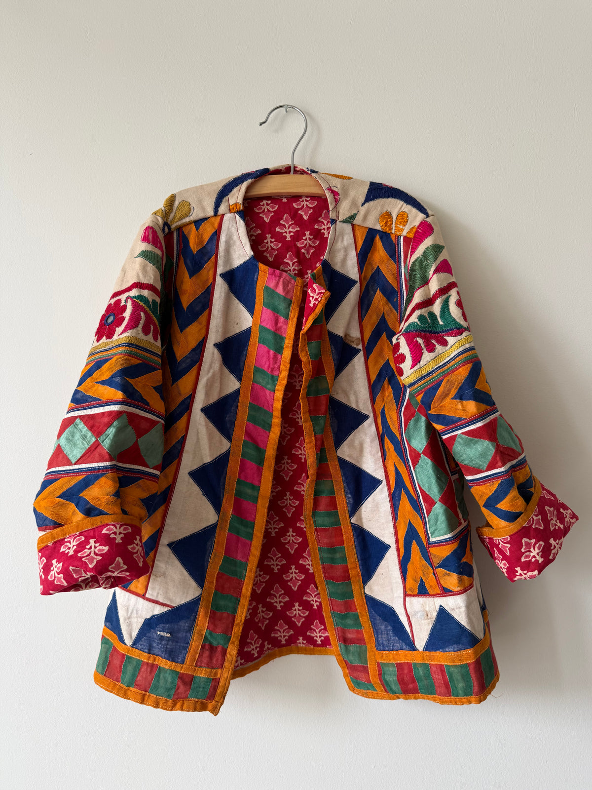 Vintage Kids Coat White Size 122 - 128