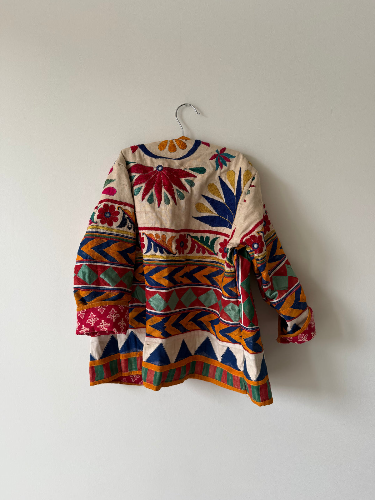 Vintage Kids Coat White Size 122 - 128