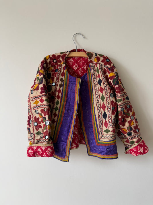 Vintage Kids Coat Multi Size 122 - 128