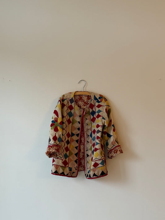 Vintage Kids Coat Multicolor Size 122 - 128
