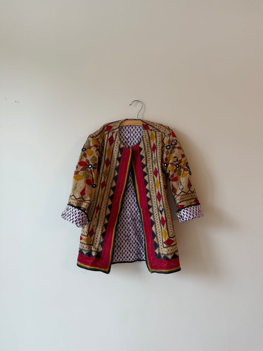 Vintage Kids Coat Multicolor Size 116 - 122