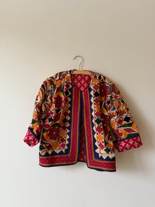 Vintage Kids Coat Multicolor Size 110 - 116