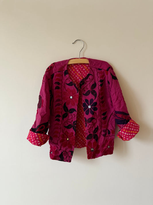 Vintage Kids Coat Pink Size 104 - 110