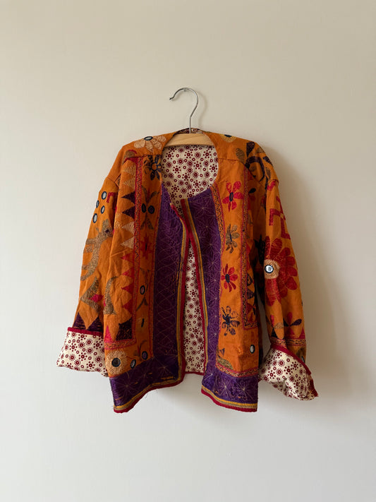 Vintage Kids Coat Multicolor Size 128