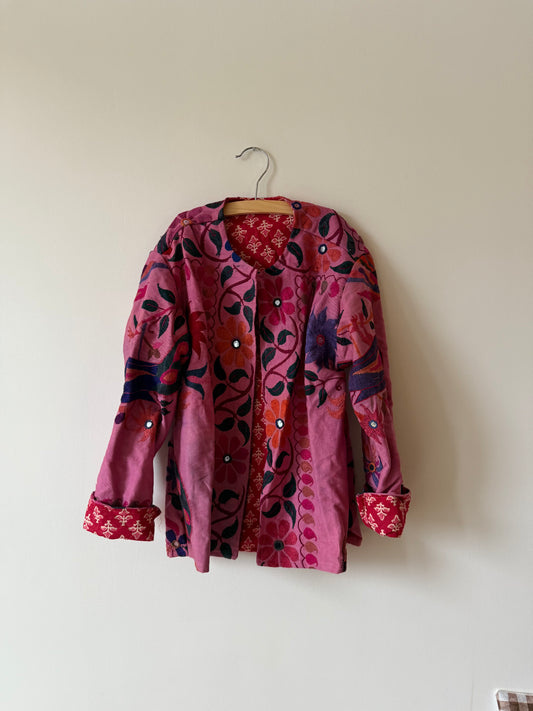Vintage Kids Coat Pink Size 134 - 140