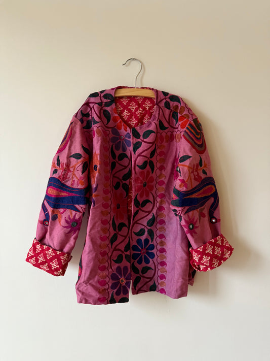 Vintage Kids Coat Pink Size 134 - 140